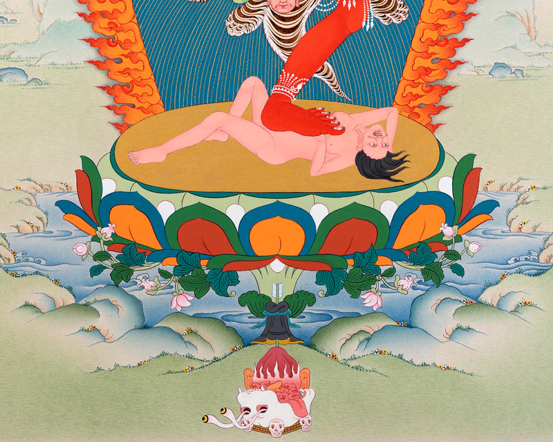 Traditional Kurukulla Thangka | Dakini | Buddhist Painting