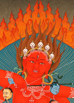 Kurukulla Thangka | Traditionally Hand Painted Art