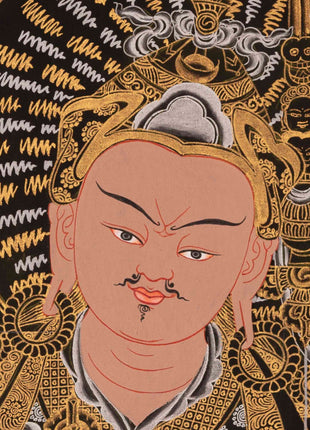 Guru Rinpoche Thangka | Traditional Tibetan Art | Wall Decors