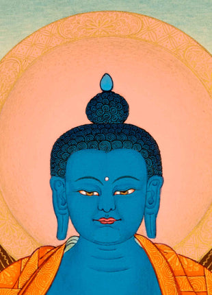Medicine Buddha Art | Traditional Tibetan Thangka