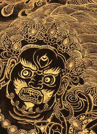Vajrapani Thangka | Religious Buddhist Artwork