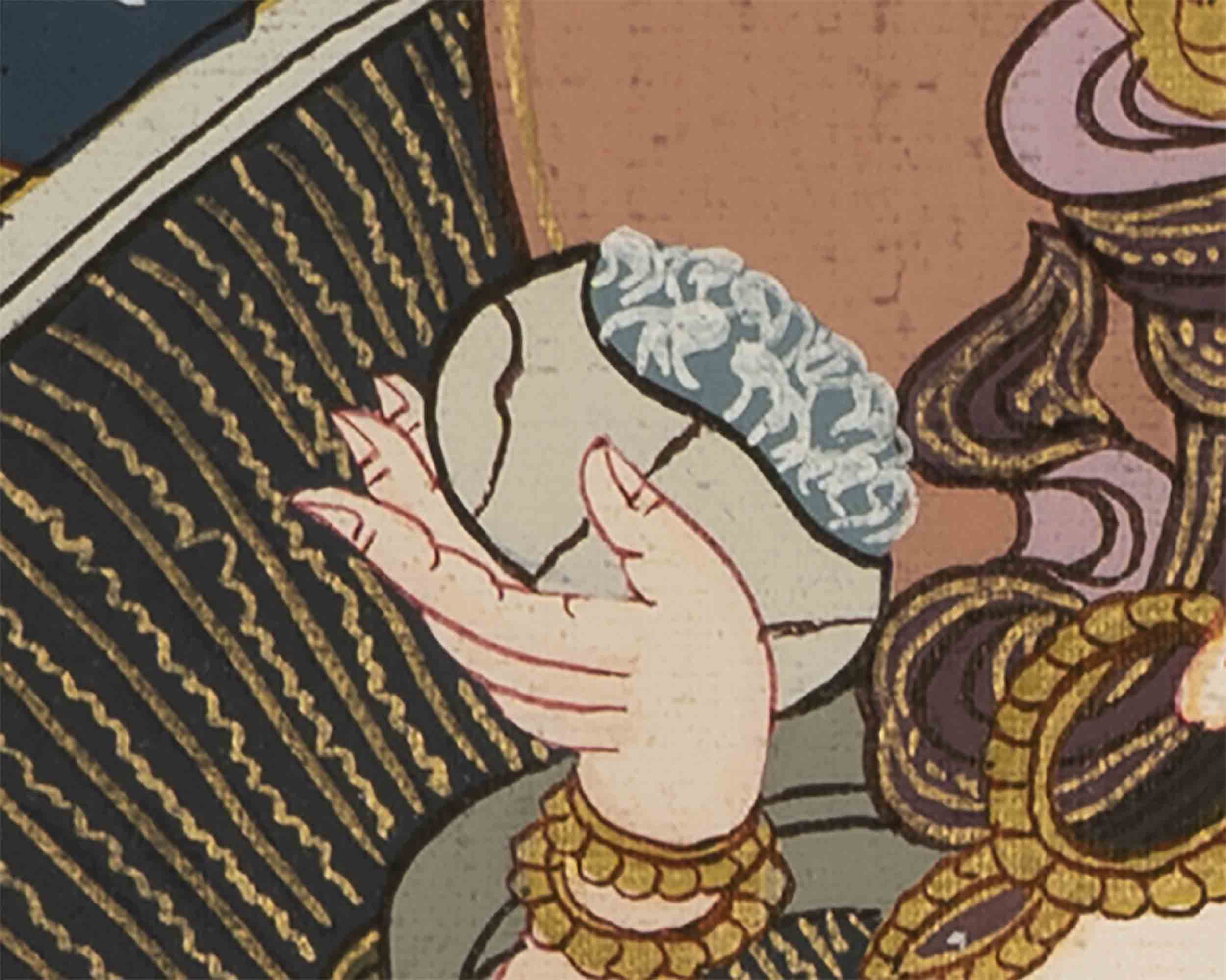 Vajrasattva Shakti Thangka | Tibetan Thangka Art
