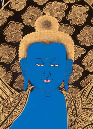 Medicine Buddha | Original Hand-Painted Thangka | Religious Gifts