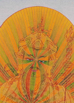 Guru Rinpoche Thangka | Rainbow Body Padmasambhava Print
