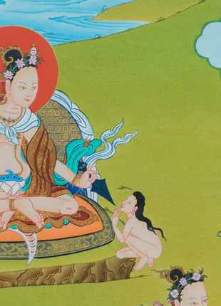Shakya Senge | Guru Rinpoche Manifestation | Buddhist Thangka Painting