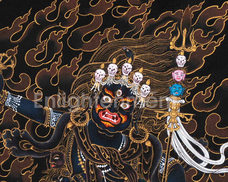 Himalayan Dakini Art For Troma Nagmo Mantra Practice | Feminine Embodiment Of Wisdom