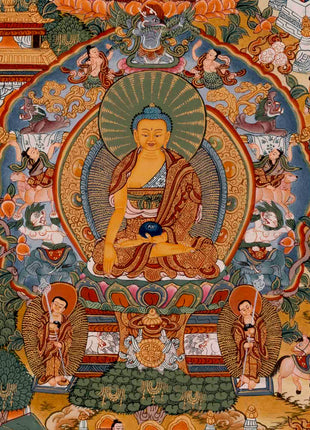 Buddhist Life Story Of Buddha | Wall Decors