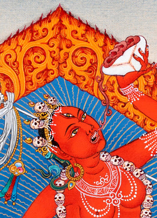 Vajrayogini Dakini Thangka | Hand Painted Tibetan Art