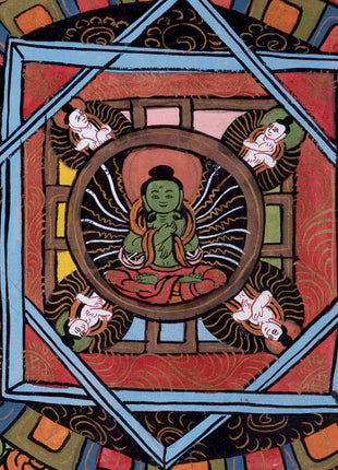 Three Mandala Thangka | Religious Buddhist Painting | Wall Decors