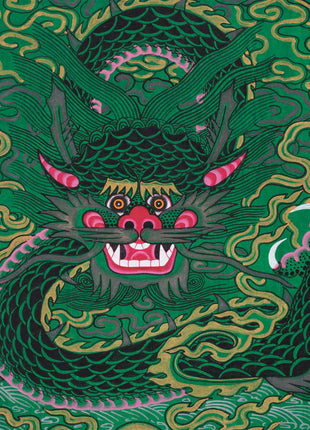 Dragon Thangka | Traditional Tibetan Painting | Wall Hanging Decoration