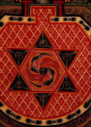 Mandala Tibetan Buddhist Thangka | Zen Buddhism