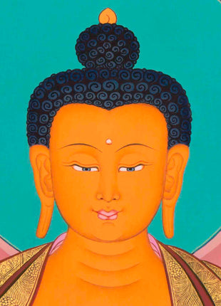 Gautama Buddha Thangka | Tibetan Buddhist Painting | Wall Decors