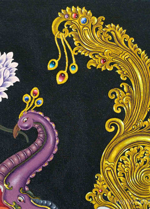 Hiti Manga Thangka Print | Traditional Makara | Spiritual Gifts