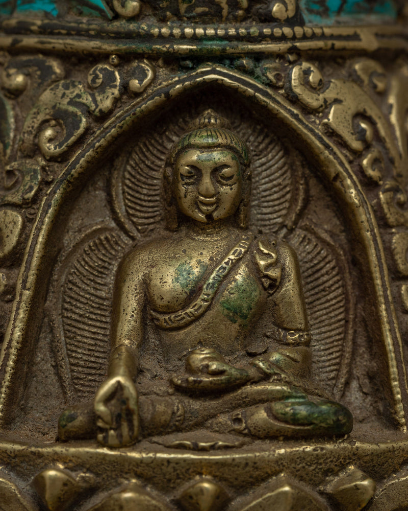 Pancha Buddha Stupa | Symbol of Buddhist Devotion