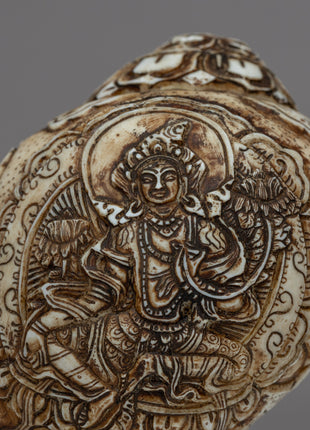 Green Tara Cronch Shell | Amplify Your Spiritual Connection