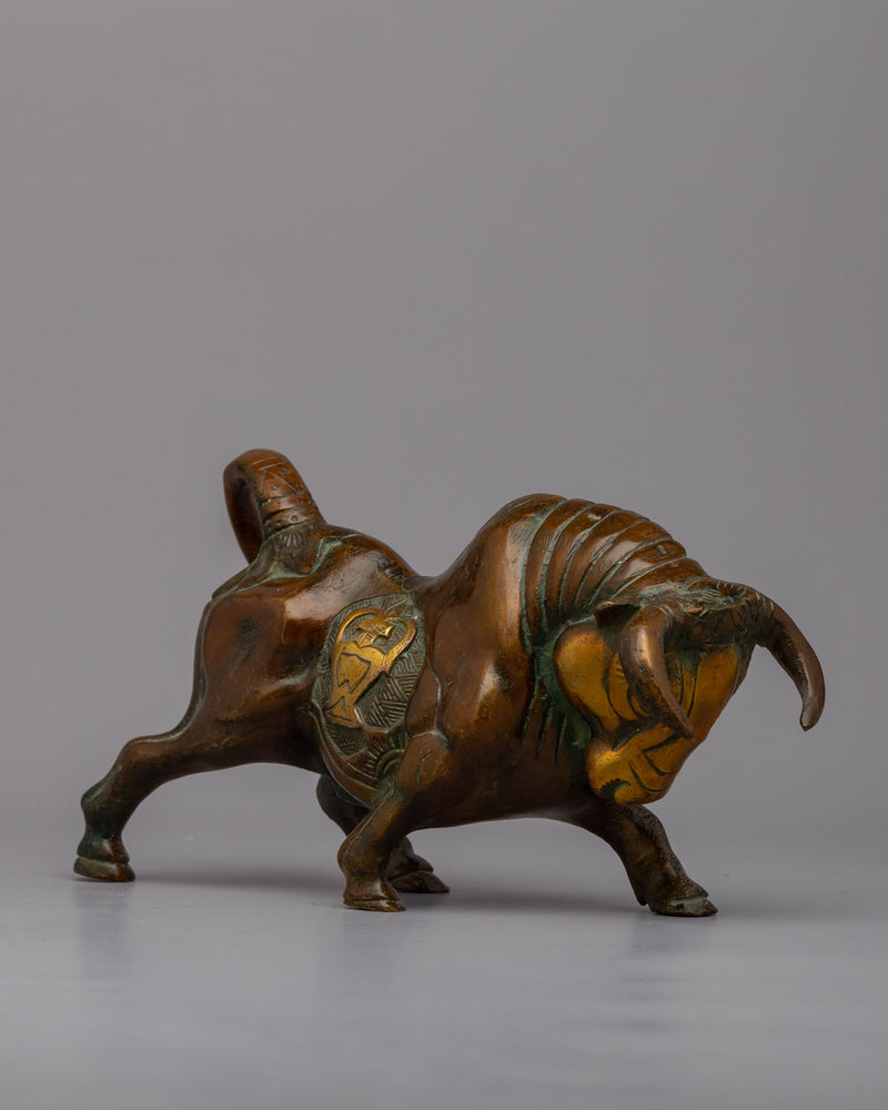 Brass Bull Statue | A Treasure for Animal Lovers