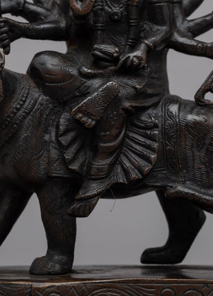 Brass Maa Durga Statue | Elevate Your Spiritual Space with Brass Statue