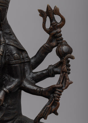 Brass Maa Durga Statue | Elevate Your Spiritual Space with Brass Statue