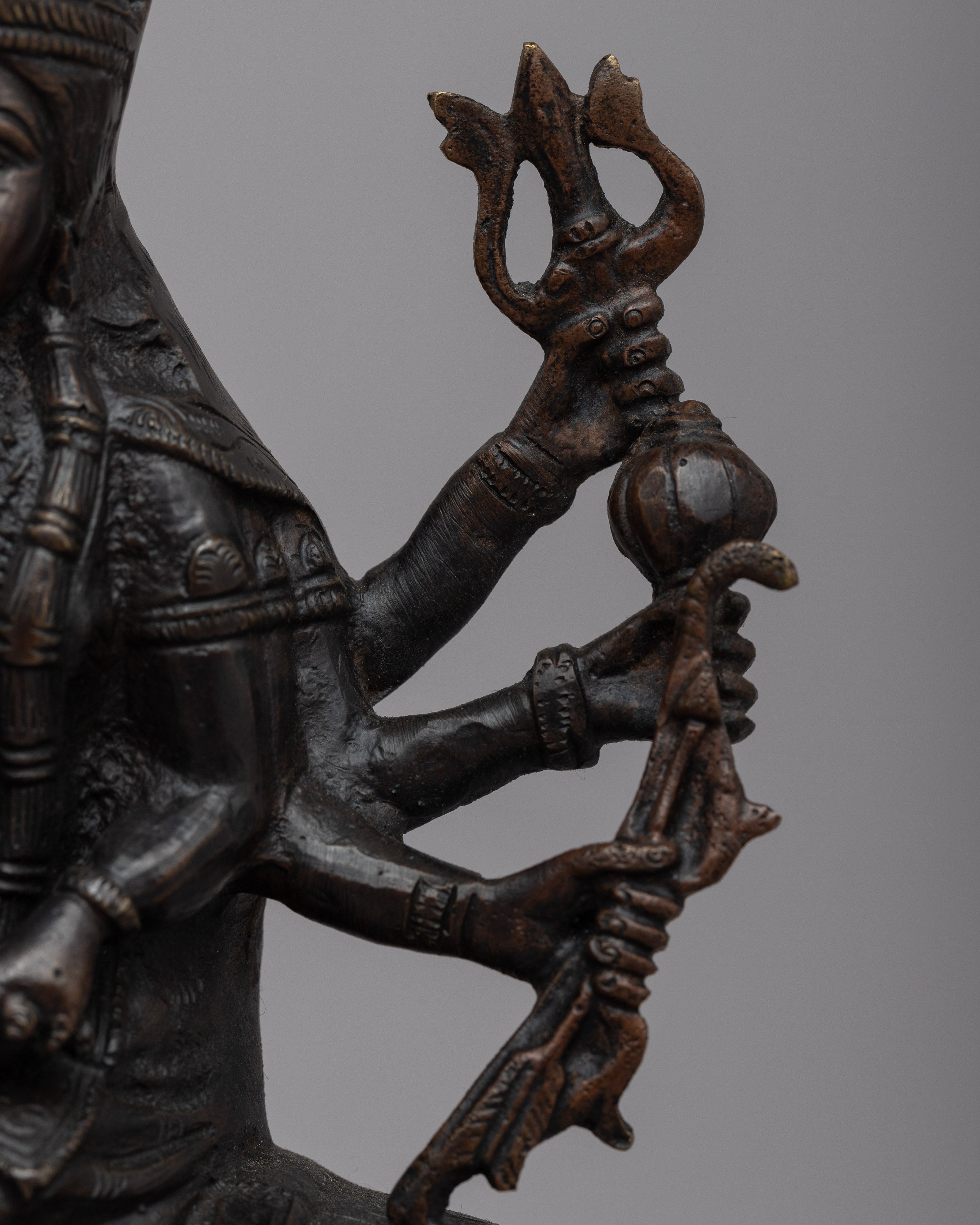 Brass Maa Durga Statue | Elevate Your Spiritual Space with Brass Statue