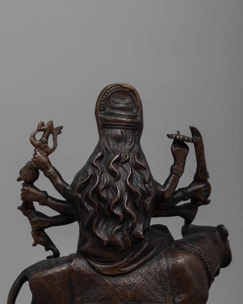 Brass Maa Durga Statue | Elevate Your Spiritual Space with Brass Statue