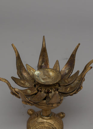 Lotus Diya Lamp | Enhance Your Devotional Space