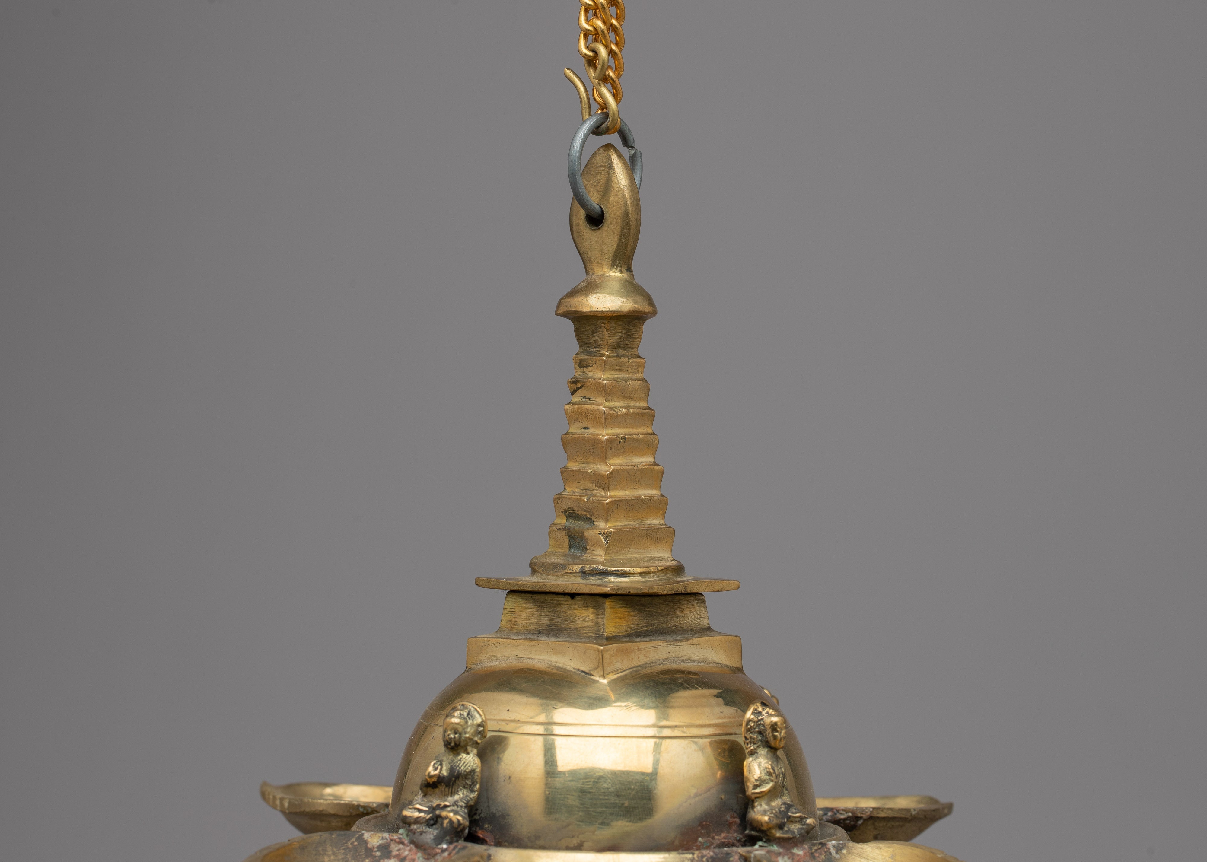 Hanging Butter Lamp | Perfect for Meditation Spaces and Altars