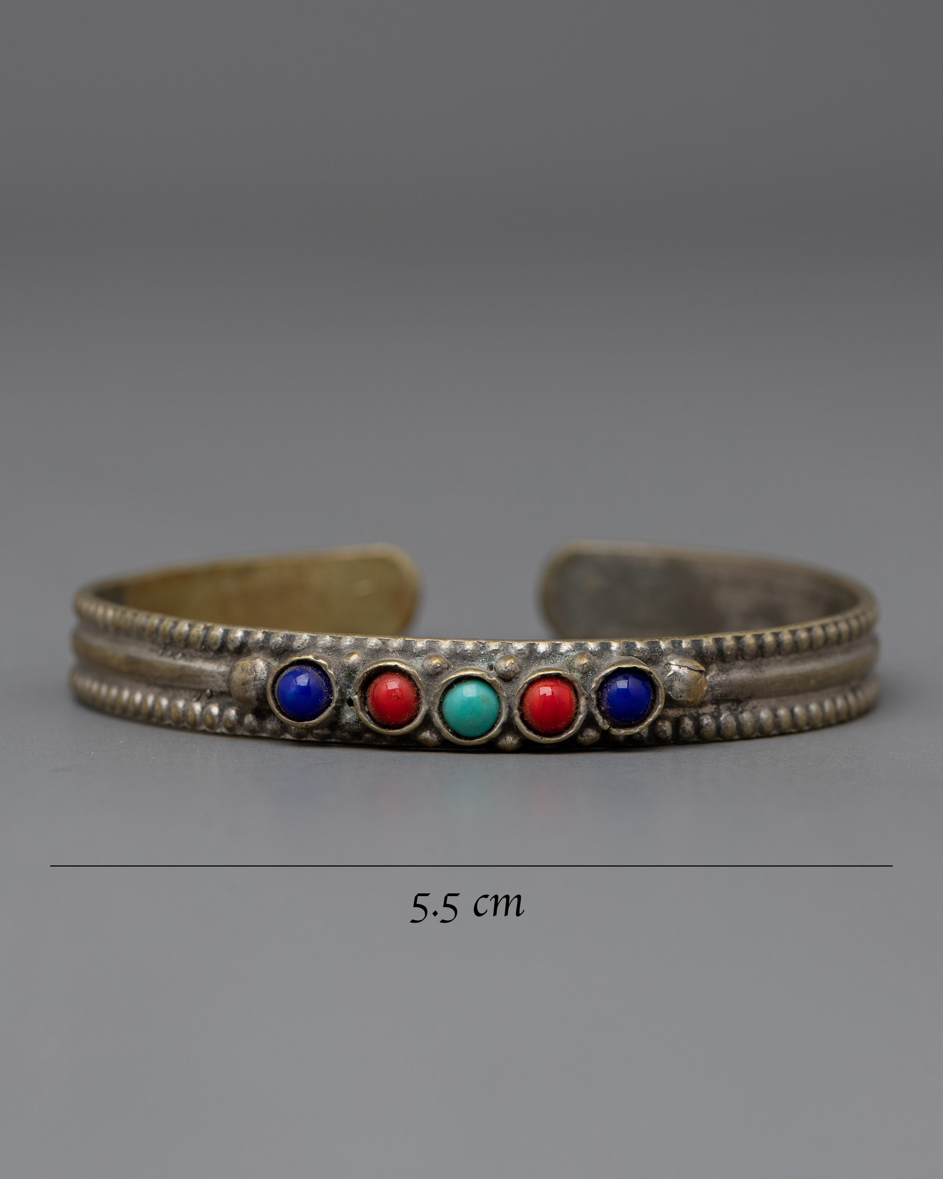 Traditional Silver Bracelet | Elegant & Detailed Handmade Design