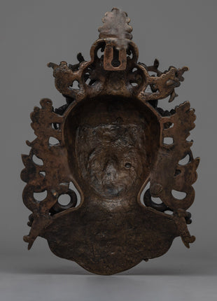 White Tara Buddha Wall Mask | Beautiful Wall Art Deco