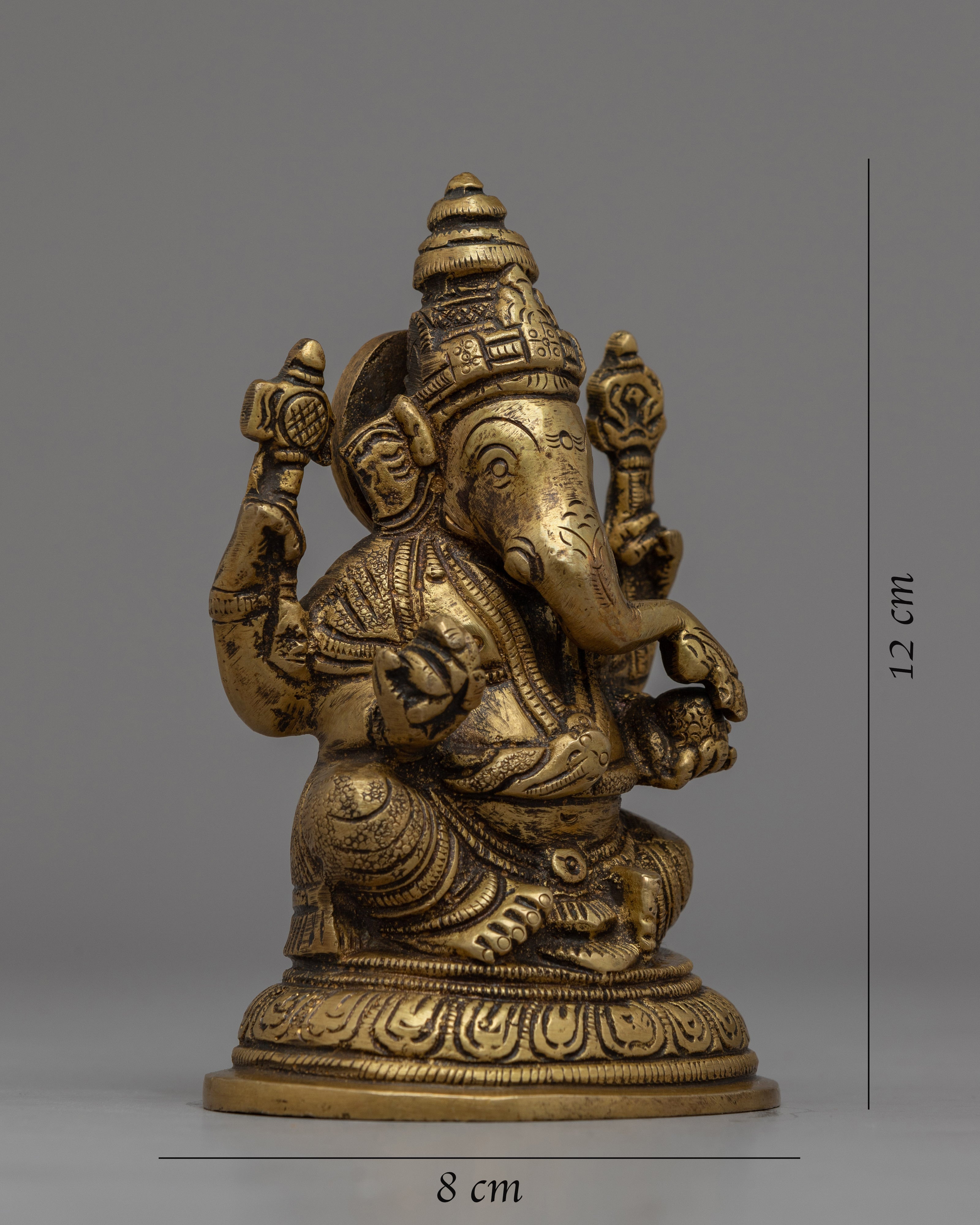 Ganesh Divine Statue | Spiritual Hindu Deity Sculpture for Blessings & Prosperity