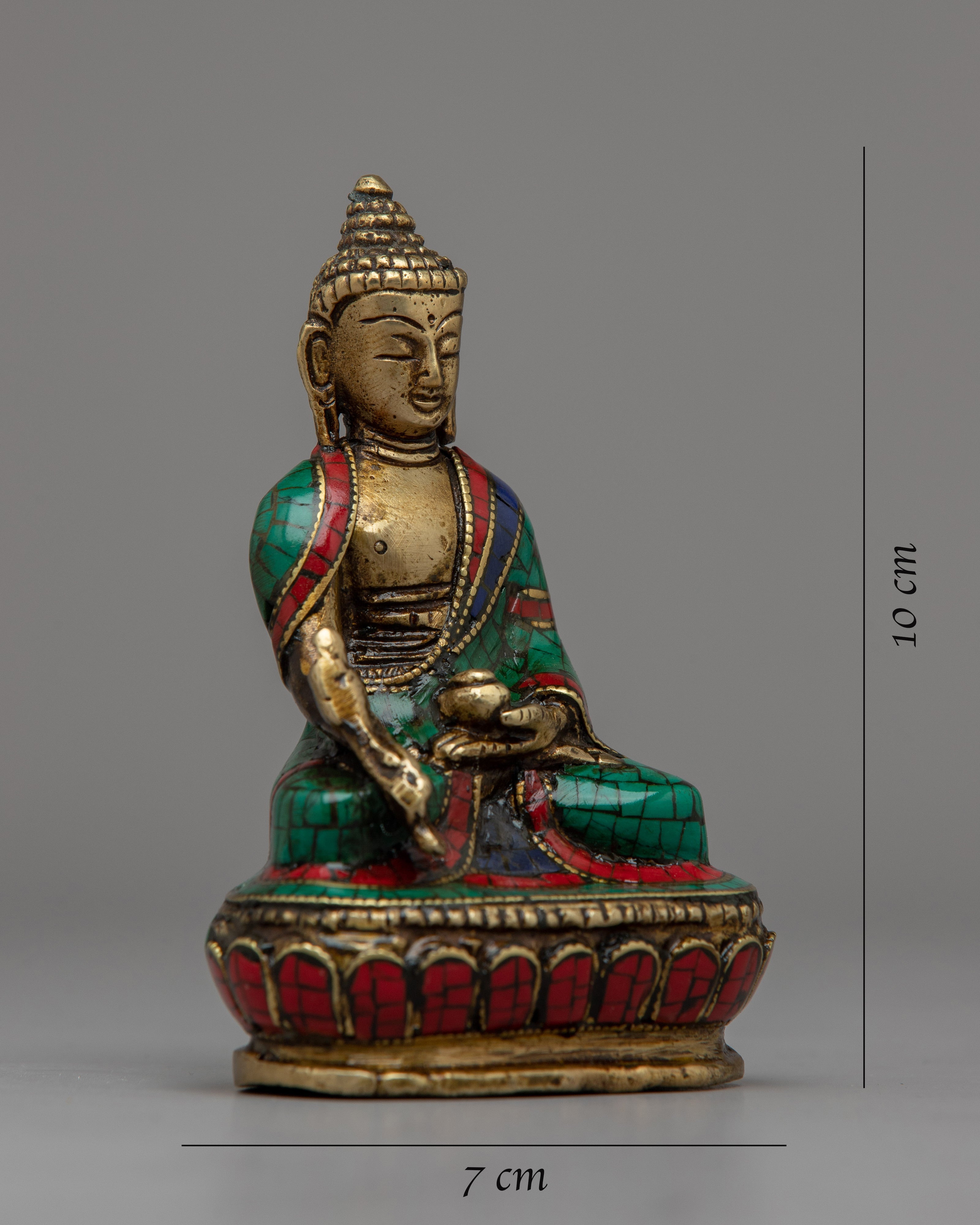 Medicine Buddha Statue | Healing Buddha Mantra Practice Statue
