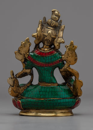 Sacred Arya Tara Statue | Beautifully Crafted Buddhist Deity of Enlightenment