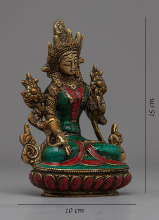 Sita Tara Statue | Spiritual Guardian for Peace, Wisdom & Prosperity