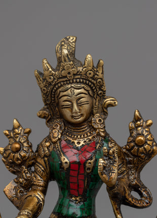 Sita Tara Statue | Spiritual Guardian for Peace, Wisdom & Prosperity