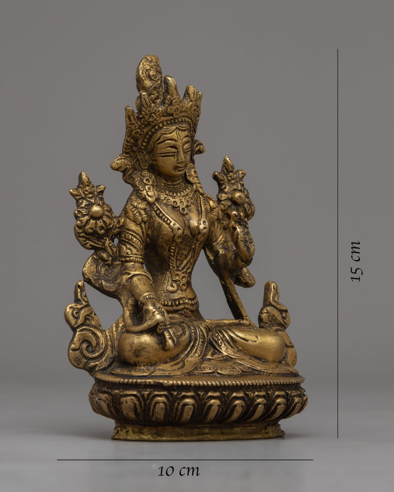 White Tara Female Goddess Statue | Spiritual Buddhist Decor