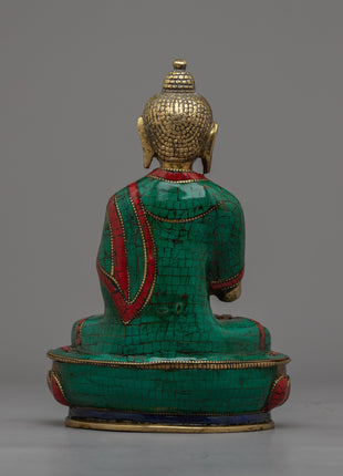 Amoghasiddhi Buddha Statue | Artistic Representation for Inner Peace & Strength