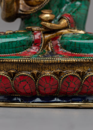 Amoghasiddhi Buddha Statue | Artistic Representation for Inner Peace & Strength