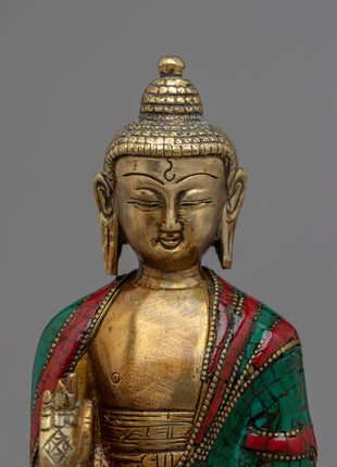 Amoghasiddhi Buddha Statue | Artistic Representation for Inner Peace & Strength