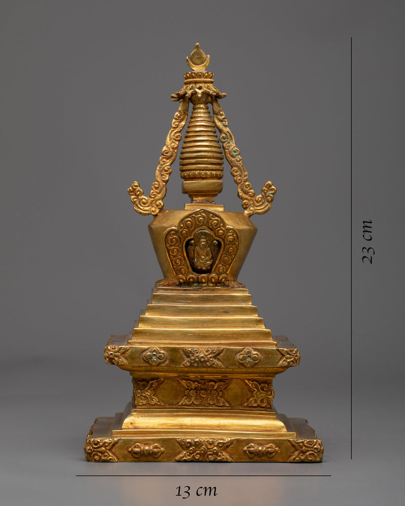 Buddhist Tibetan Stupa | acred Buddhist Decorative Piece