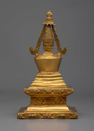 Buddhist Tibetan Stupa | acred Buddhist Decorative Piece