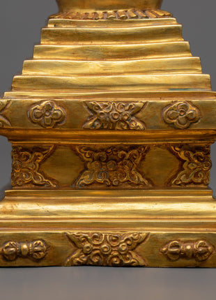 Buddhist Tibetan Stupa | acred Buddhist Decorative Piece