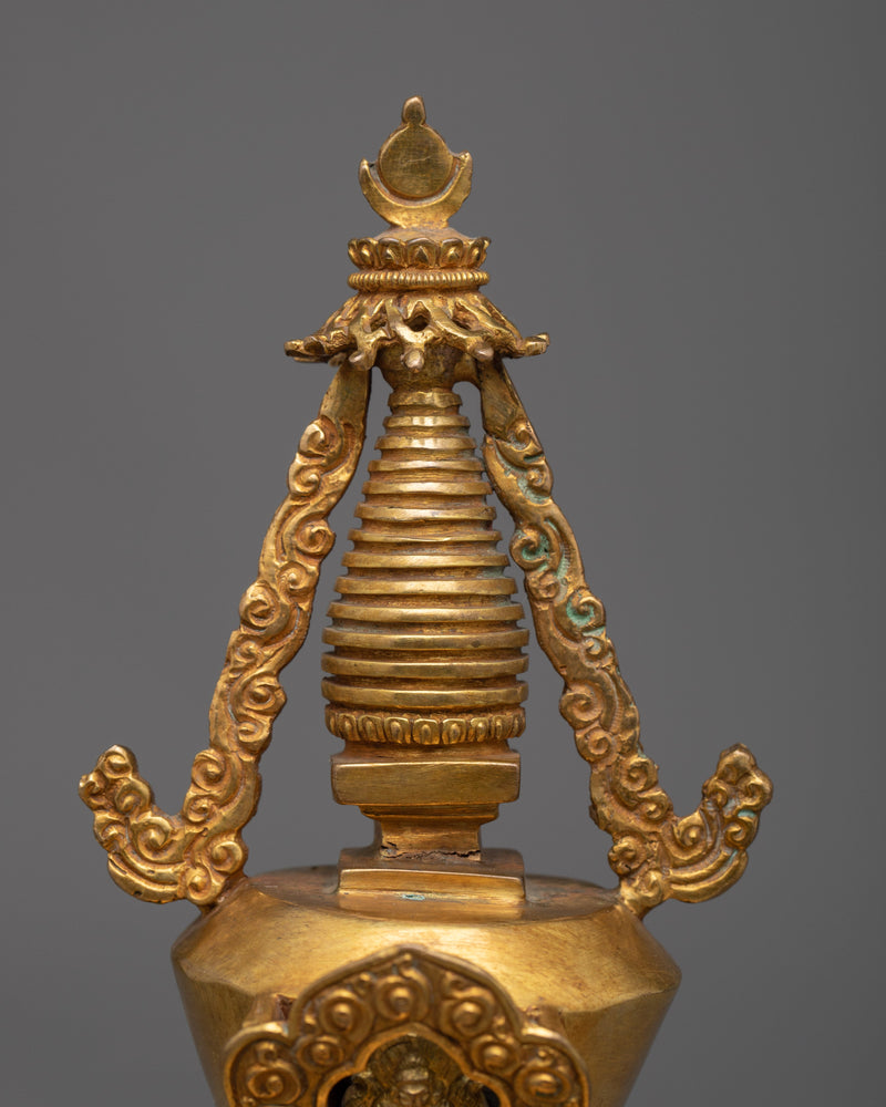 Buddhist Tibetan Stupa | acred Buddhist Decorative Piece