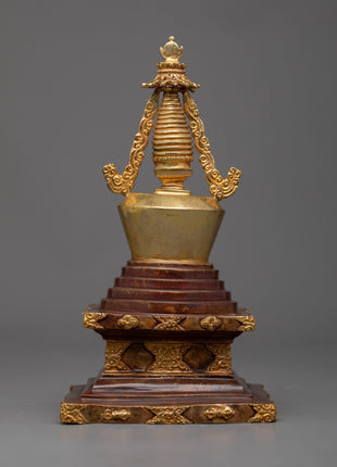 Buddhist Shrine Stupa | Traditional Handcrafted Buddhist Spiritual Art