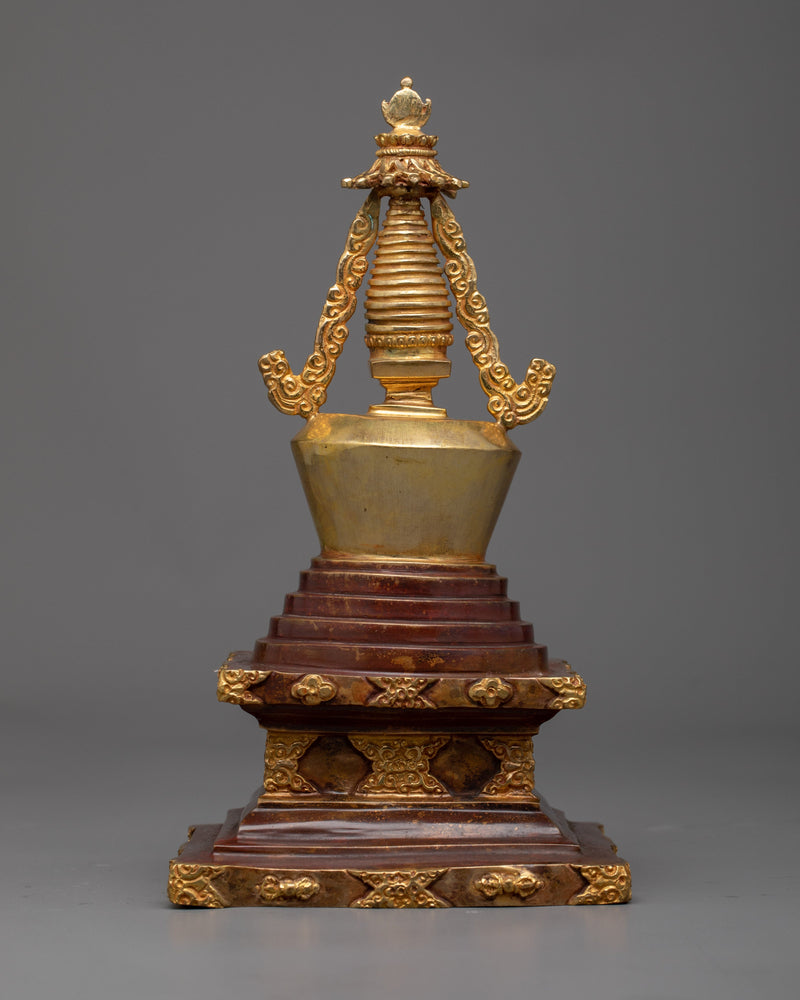 Buddhist Shrine Stupa | Traditional Handcrafted Buddhist Spiritual Art