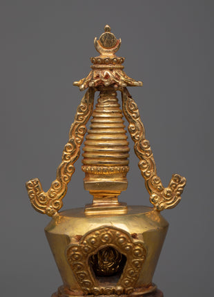 Buddhist Shrine Stupa | Traditional Handcrafted Buddhist Spiritual Art