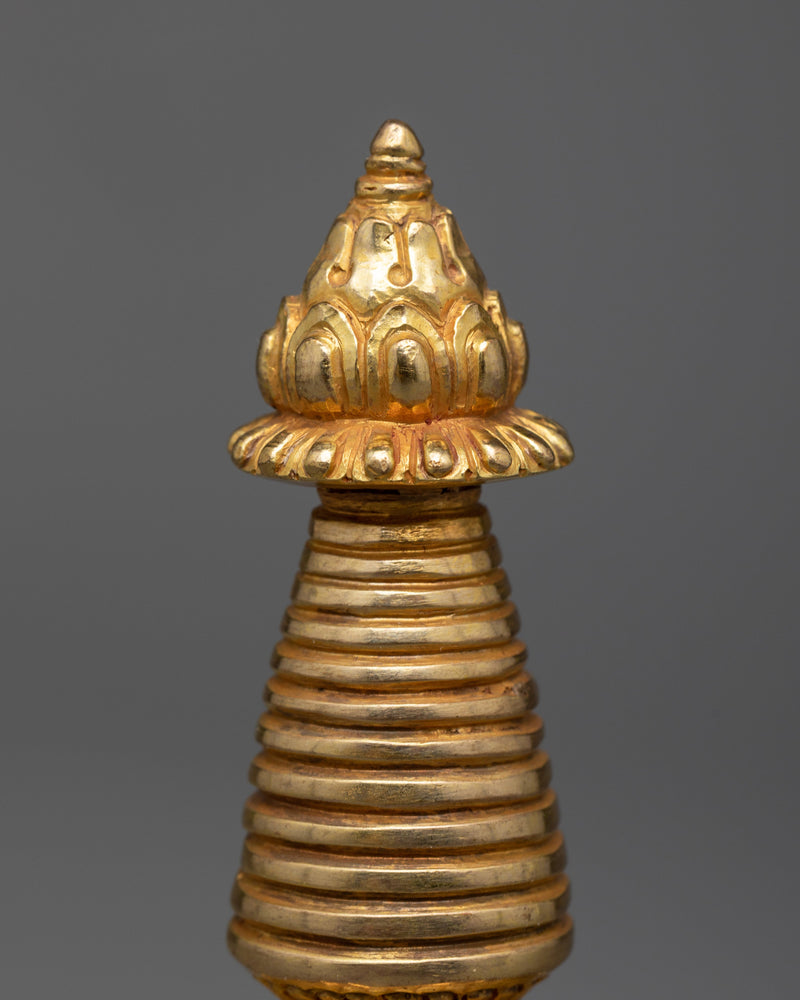 Exquisite Crafted Spiritual Stupa | Traditional Symbol of Mindfulness and Peace