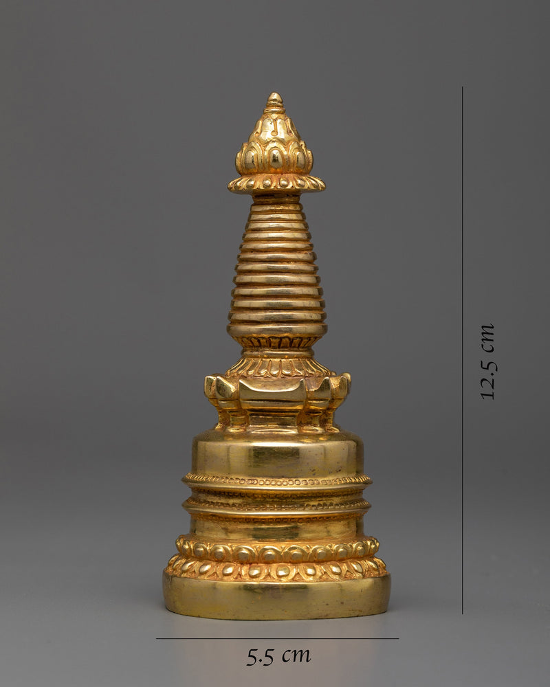 Exquisite Crafted Spiritual Stupa | Traditional Symbol of Mindfulness and Peace