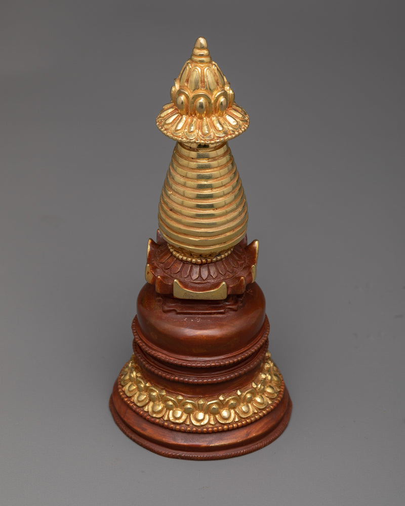 Sacred Spiritual Stupa Decor | Exquisite Handcrafted Symbol of Buddhist Teachings