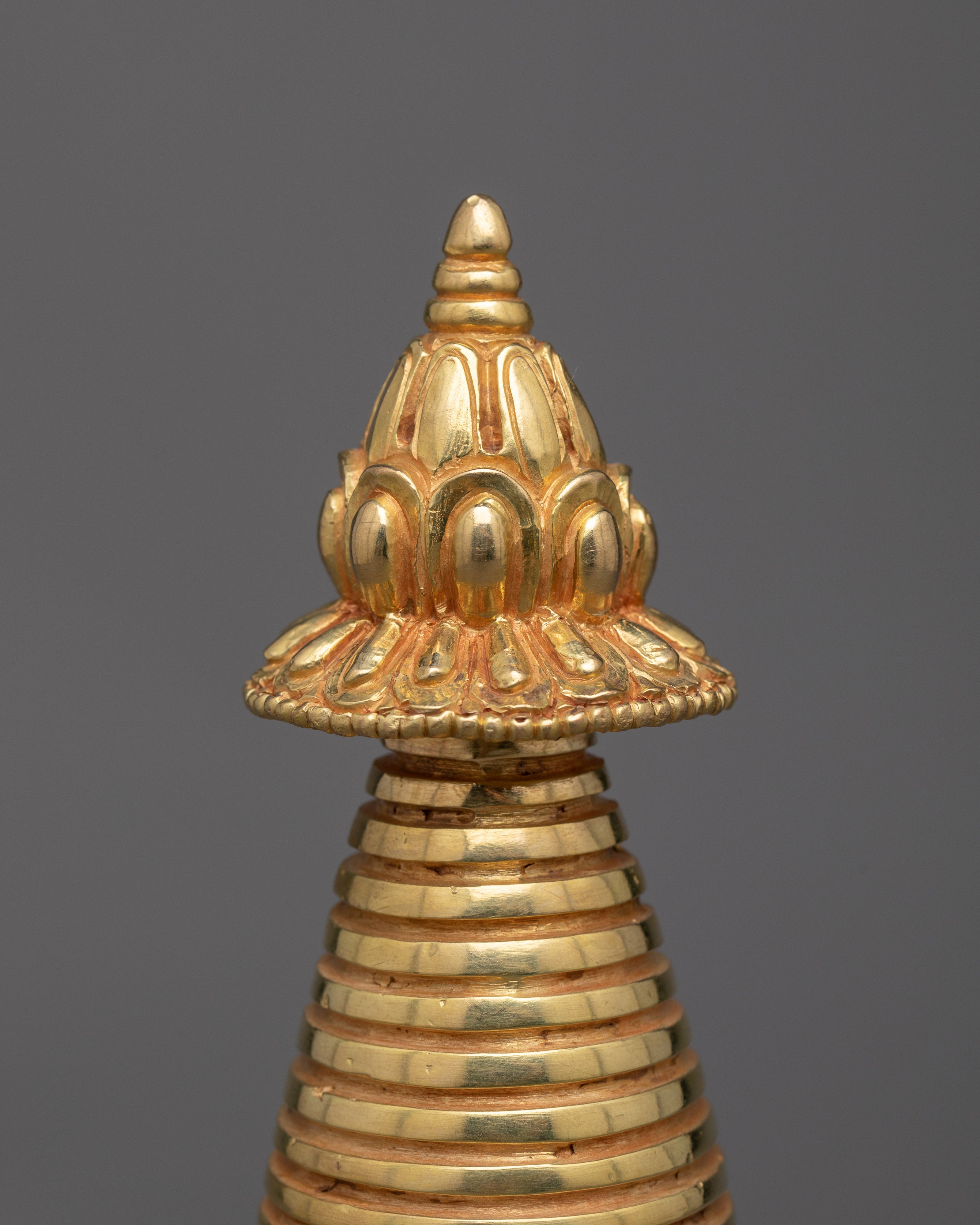Sacred Spiritual Stupa Decor | Exquisite Handcrafted Symbol of Buddhist Teachings
