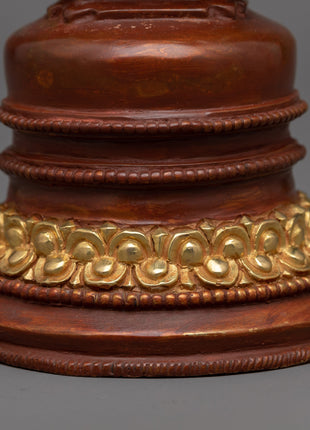 Sacred Spiritual Stupa Decor | Exquisite Handcrafted Symbol of Buddhist Teachings