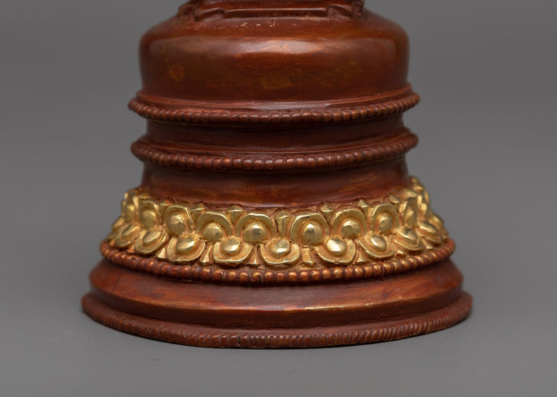 Sacred Spiritual Stupa Decor | Exquisite Handcrafted Symbol of Buddhist Teachings
